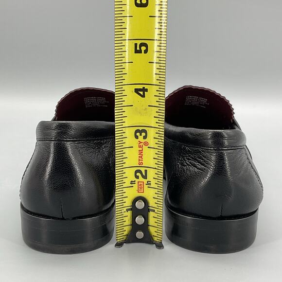 NEW Tory Burch Women’s Classic Goat Leather Loafers Black Size 7.5M - Picture 4 of 10